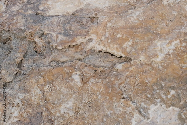 Fototapeta The texture of the wall of the building. Background for exterior design.