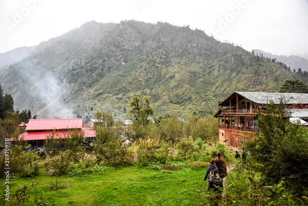 Obraz house in the mountains