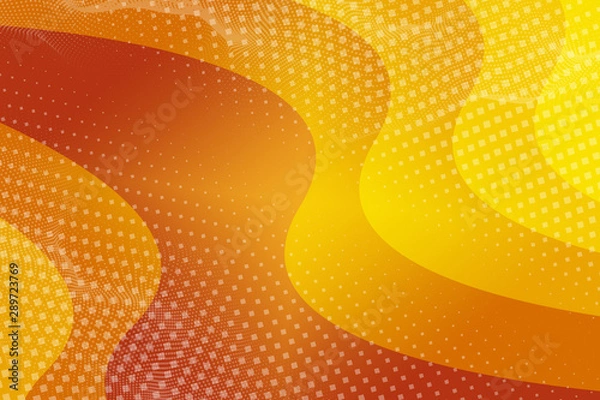 Fototapeta abstract, orange, yellow, wallpaper, design, illustration, light, wave, graphic, color, waves, gradient, bright, sun, texture, backdrop, pattern, art, red, curve, lines, line, artistic, shape, color