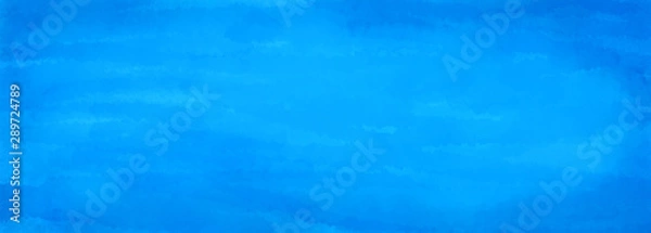 Fototapeta 青い水彩の背景用の素材