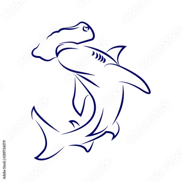 Obraz ilustracja młot