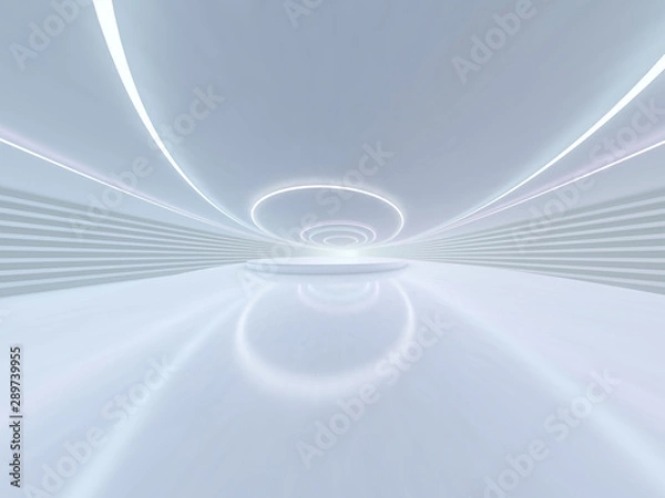 Obraz Abstract modern architecture background. 3D