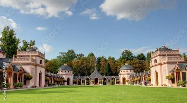 Fototapeta mosquée rose