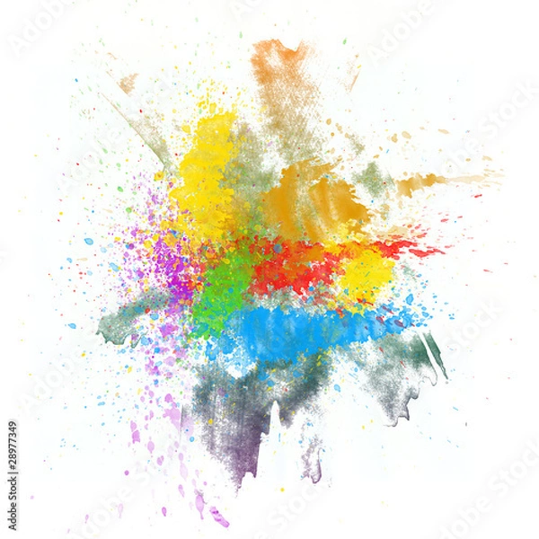 Obraz Abstract watercolor hand painted background