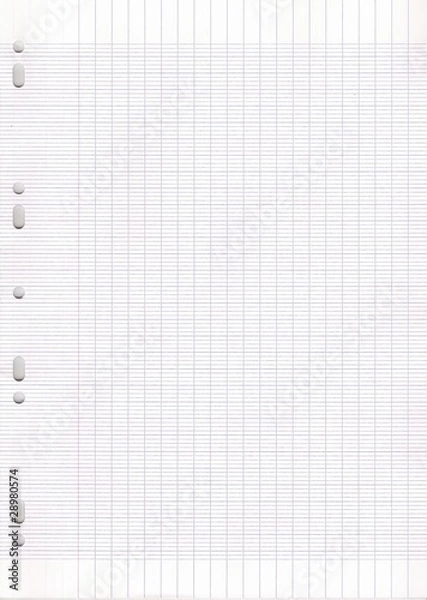 Obraz Feuille grands carreaux