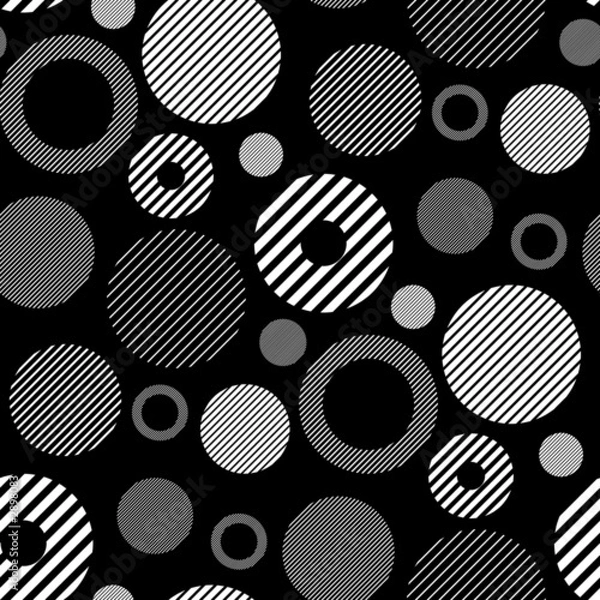 Obraz seamless retro wallpaper pattern