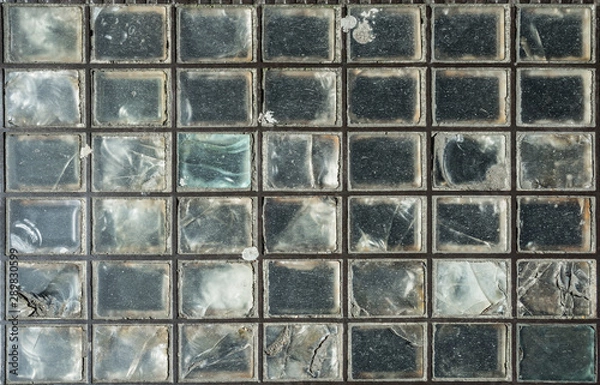 Obraz Glass brick floor.