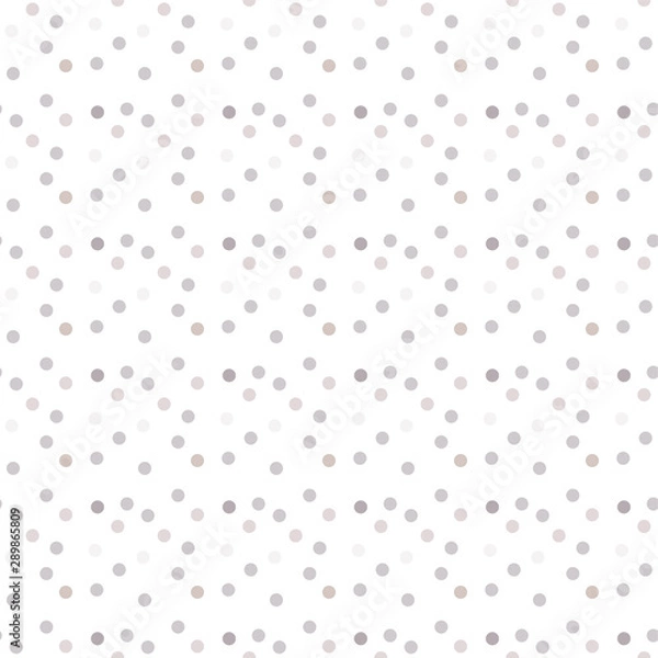 Fototapeta Seamless pattern. Multi-colored circles on a white background.