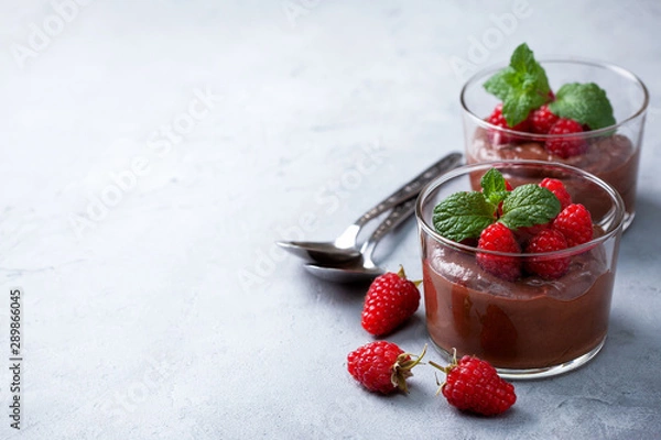 Obraz chocolate mousse