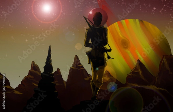 Obraz Jupiter Sunrise