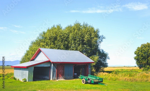 Obraz la ferme au soleil