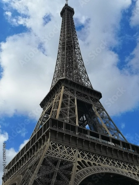 Fototapeta eiffel tower in paris