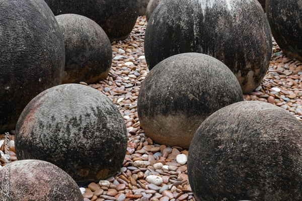 Obraz Stone pile on the floor