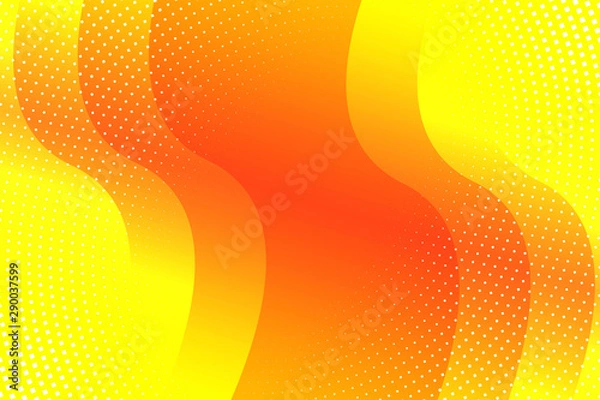 Obraz abstract, orange, design, wallpaper, illustration, graphic, yellow, backgrounds, light, color, pattern, art, red, wave, texture, lines, artistic, backdrop, waves, green, blue, line, flowing, space