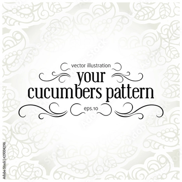 Obraz floral light pattern