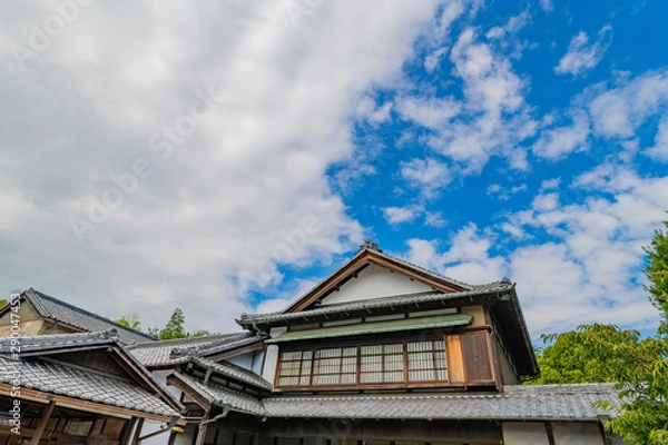 Fototapeta 日本の旧家　古民家　古風　日本家屋