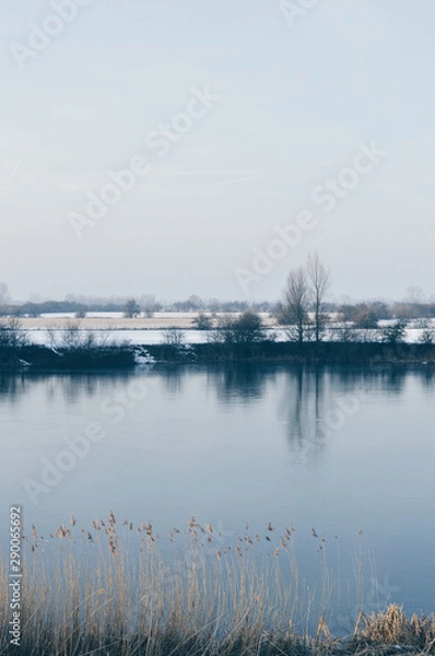 Obraz winter lake