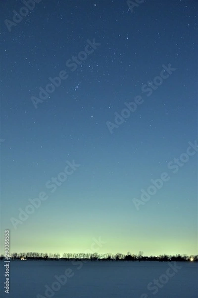 Obraz 真冬とオリオン