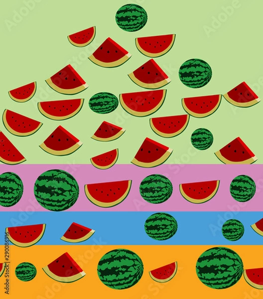 Fototapeta watermelon