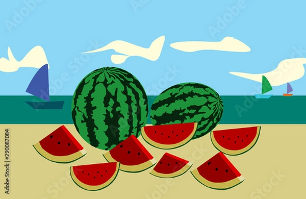 Fototapeta watermelon
