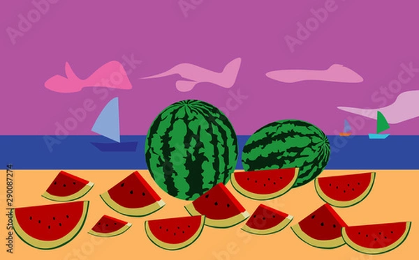 Fototapeta watermelon