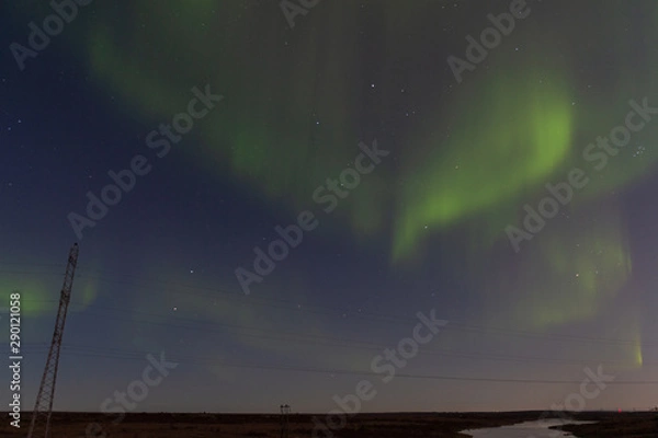 Obraz Aurora Borealis, Norilsk