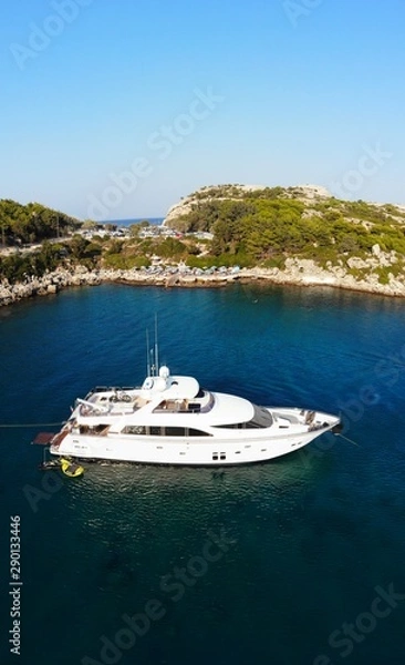 Fototapeta created by dji camera