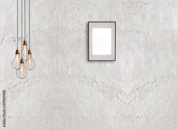 Fototapeta decorative stone wall, interior design for home, office, hotel and bedroom