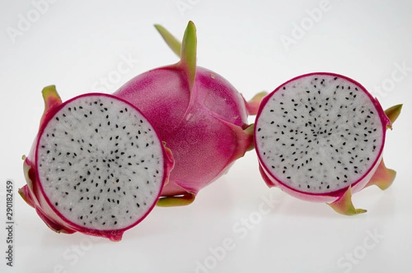 Obraz Dragon fruit isolated on white background