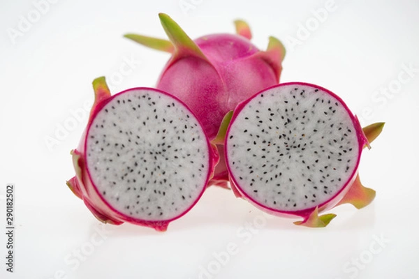 Obraz Dragon fruit isolated on white background