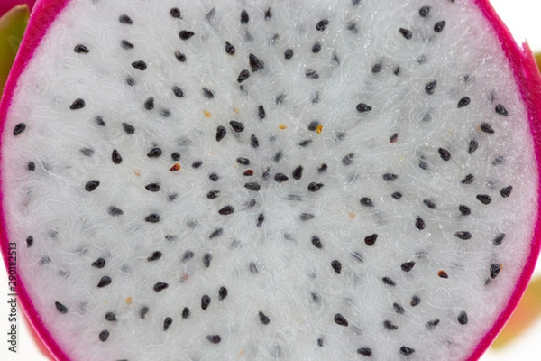 Obraz Dragon fruit isolated on white background