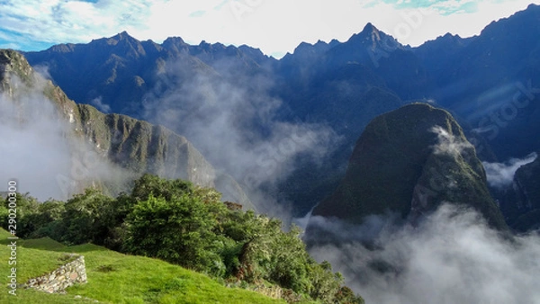 Fototapeta Machu Picchu in Peru is one of the miracles of the World