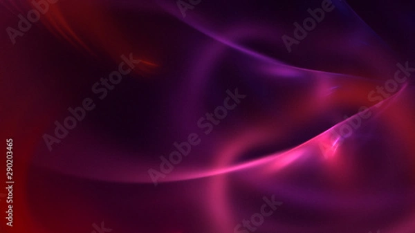 Fototapeta 3D rendering multicolored abstract fractal