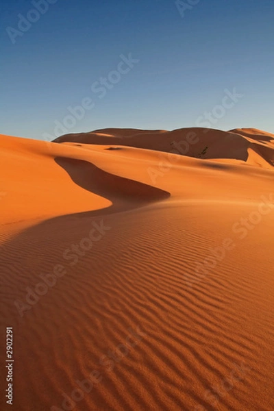Obraz erg chebbi sand dunes