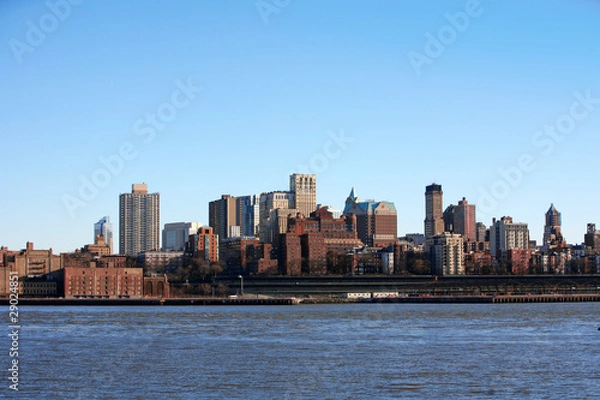 Fototapeta NYC - Bronx, view from Manhattan, USA
