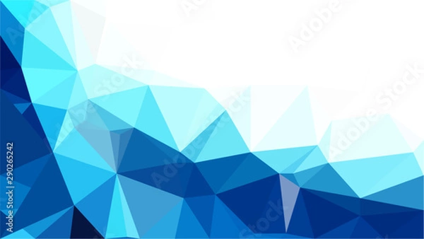 Fototapeta Polygon background illustration vector design