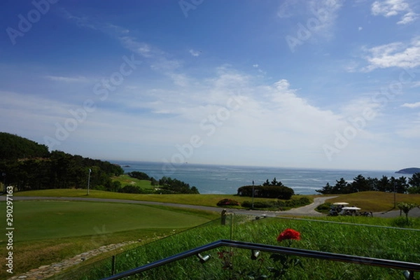 Obraz 중국의 아름다운 골프 코스