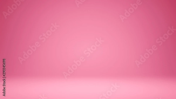 Fototapeta Ilustracja 3D. Żółte bezszwowe tło gradientowe studio