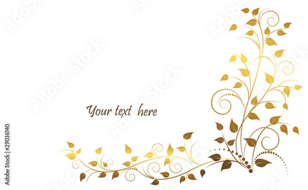 Obraz Floral ornament.