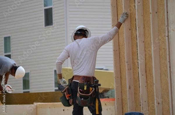 Fototapeta carpenter at work