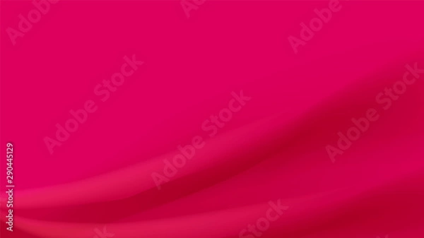 Obraz silk rosy color, smooth waves, vector, wallpaper background