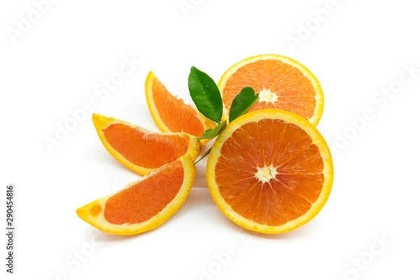 Obraz orange isolated on white background