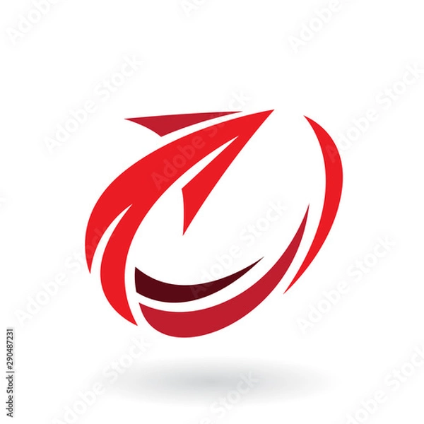 Fototapeta Abstract Rotating Arrow Icon