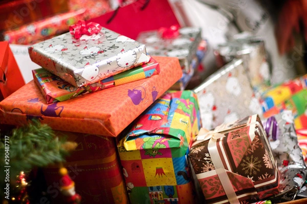 Fototapeta Le Père-Noël est passé