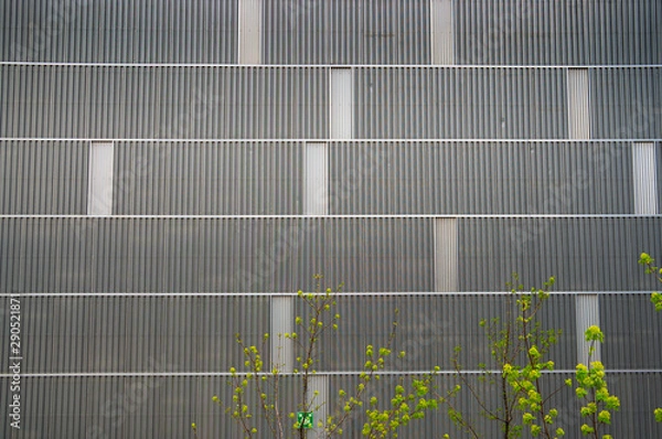 Fototapeta Structure of a house facade