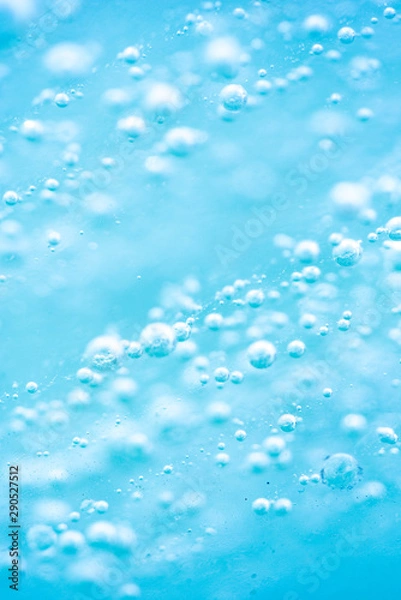 Fototapeta 素材　泡　バブル　水中