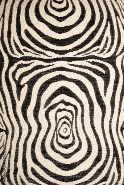 Fototapeta fabric with zebra pattern