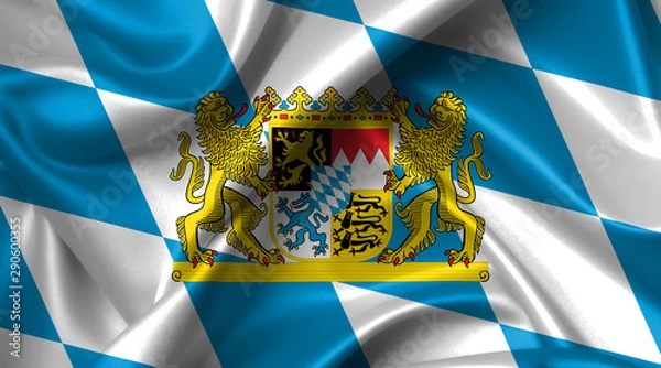 Obraz bavaria flag