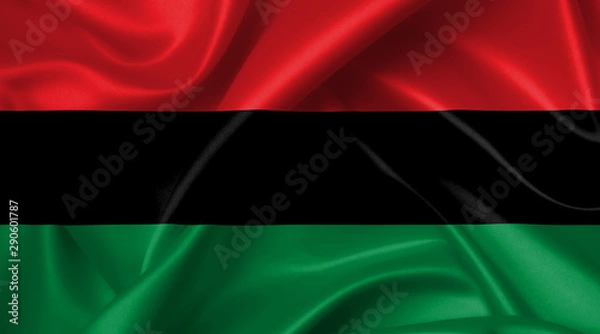 Obraz pan african flag