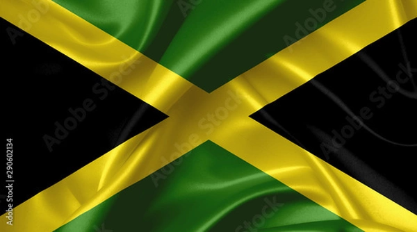 Obraz jamaican flag
